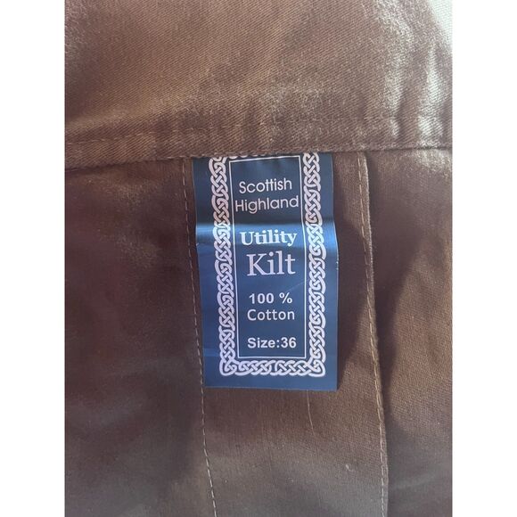 Scottish Highland Utility Kilt Size 36 Never Worn - Picture 4 of 8